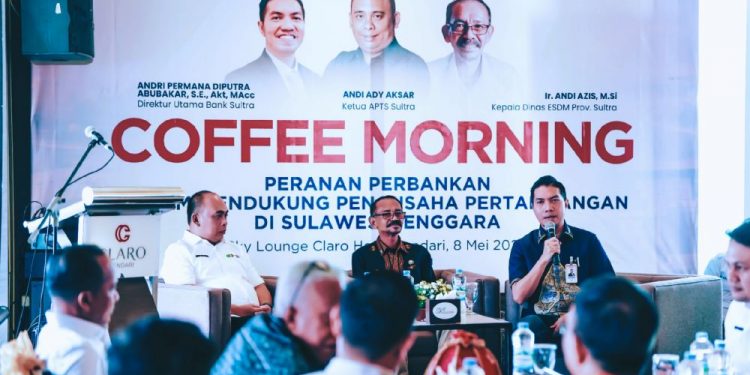 Bangun Ekonomi Daerah, Kolaborasi Perbankan dan Pertambangan di Sultra Mulai Digagas