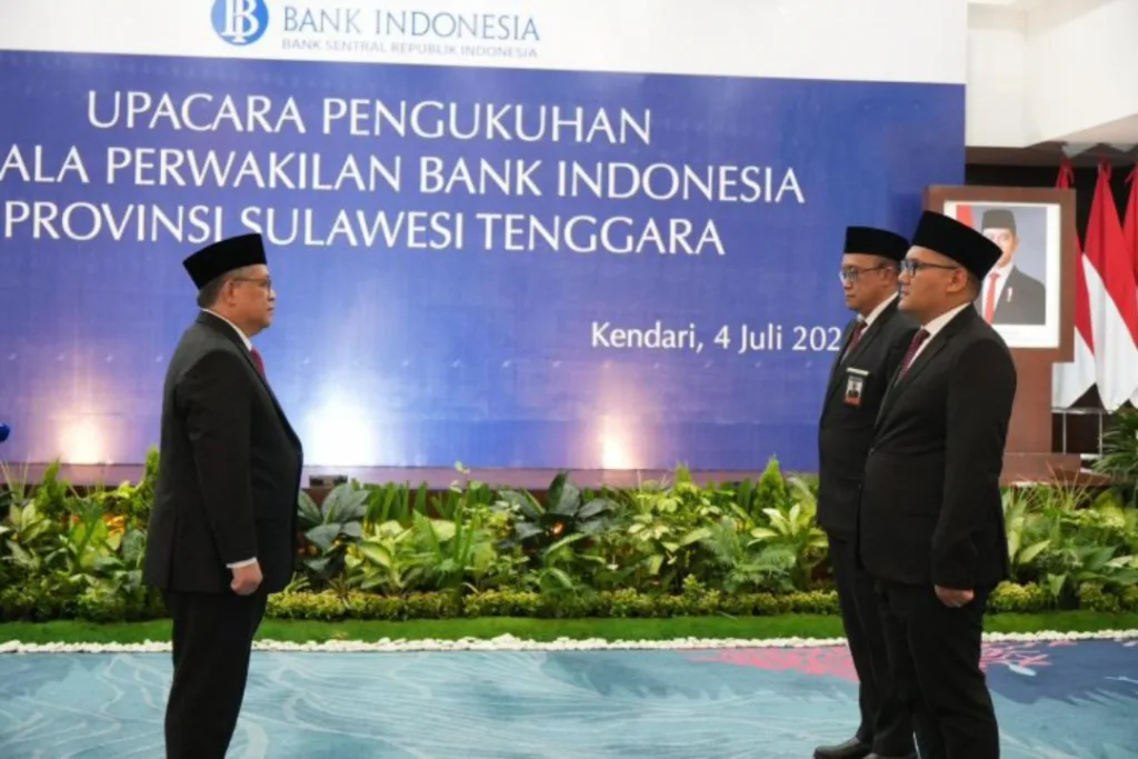 Rotasi Kepemimpinan BI Sultra: Edwin Permadi Resmi Gantikan Doni Septadijaya - MediaSultra.com