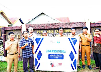 Desa Watu Mentade, Bombana Jadi Percontohan Zona Integritas di Sultra