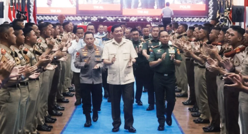 Menhan Ingatkan Capaja TNI-Polri: Ancaman Bisa Datang Kapan Saja - MediaSultra.com
