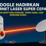 Era Baru Internet, Taara dari Google Pakai Laser 100 kali lebih cepat dari Starlink