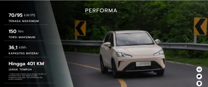 NETA V-II Mobil Listrik Murah dengan Fitur Premium